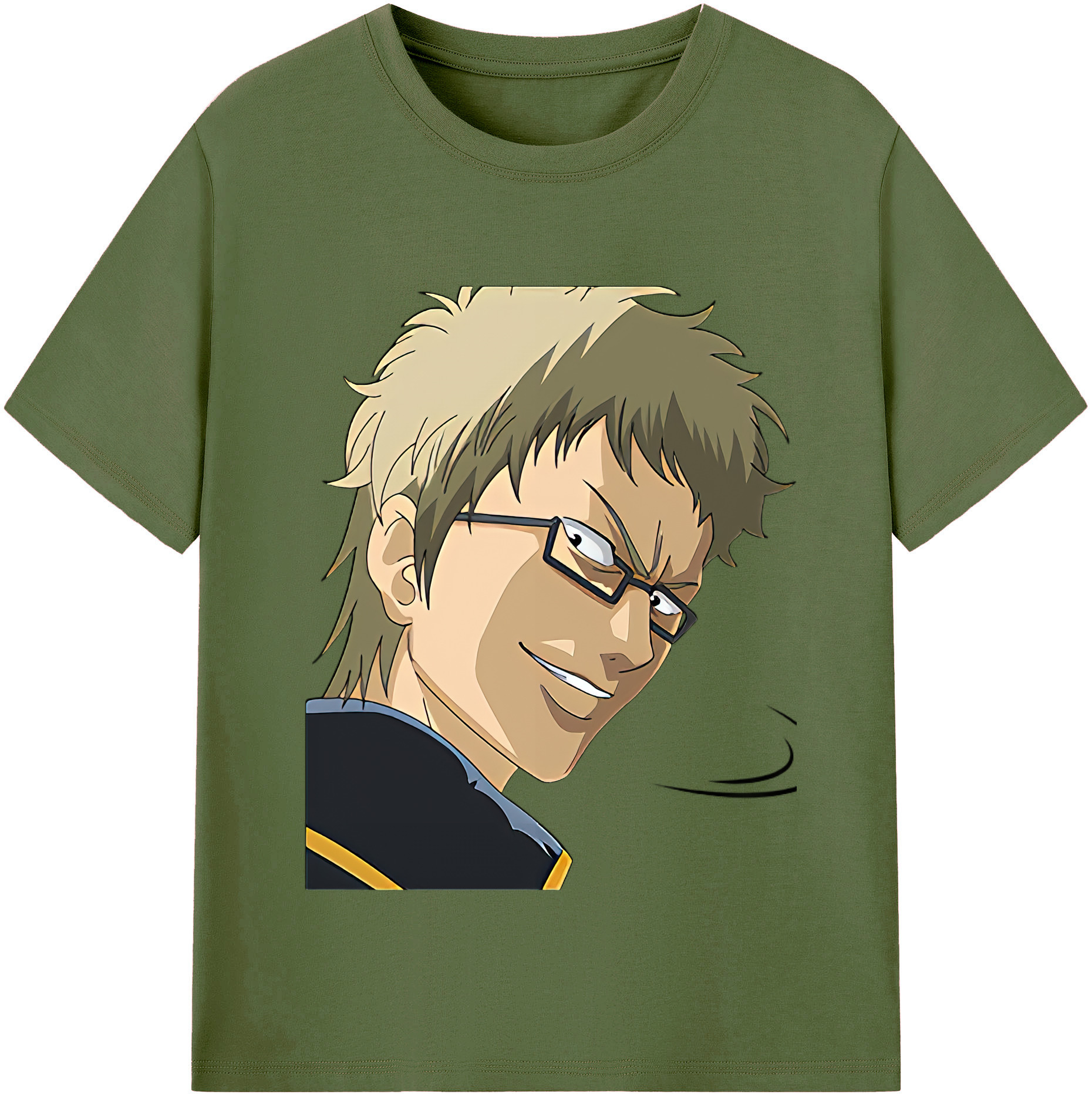 （画像用） ぎんたま 坂田銀時（さかたぎんとき） 神楽 志村新八（しむら しんぱち） GINTAMA Sakata Gintoki Kagura Shimura Shinpachi 綿100％半袖Tシャツ（フロントプリント）